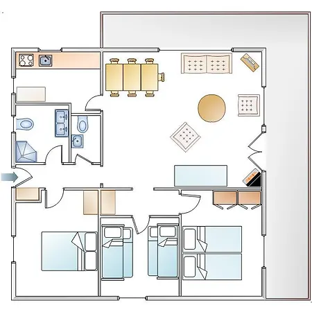 Enfiane 1er Apartment Verbier